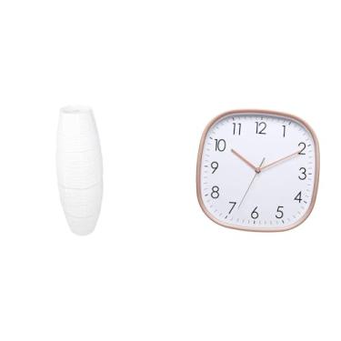 Imagem de Whtkoph Luminária de Chão Vintage Simples com Proteção para a Lâmpada, Acessório Moderno para Quarto, Hotel, Relógio de Parede Digital de Pendurar