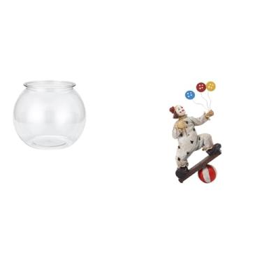 Imagem de Whtkoph Estatueta Transparente para Aquário Pequeno, Ornamento Decorativo para Casa, Aquário, Vaso, Mesa, Quarto, Escrivaninha, Decoração de Sala de Estar.