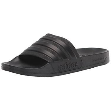 Imagem de adidas Slide masculino Adilette para chuveiro, Núcleo preto/núcleo preto, 8