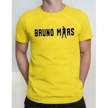 Imagem de Camiseta Camisa Adulto Feminina Masculina Algodão Bruno Mar s Música P