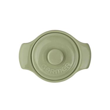 Imagem de Cocotte Refratária Diâmetro 10 cm Verde Chá 218 ml Porcelana