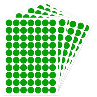 Imagem de Ouzoustate Adesivos de pontos coloridos removíveis de 2,5 cm, 700 peças, à prova d'água, etiquetas circulares redondas fáceis de retirar para caixas, adesivos de venda de garagem e quintal etiquetas