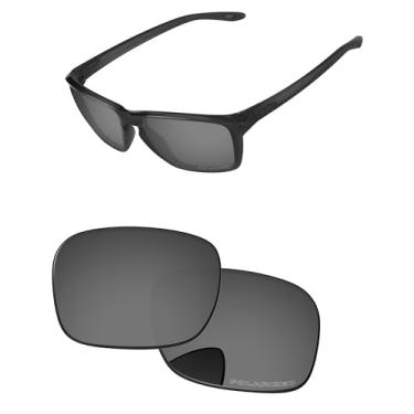 Imagem de PapaViva Lentes de reposição para óculos de sol Oakley Sylas OO9448 57 mm, Preto cromado, Sylas