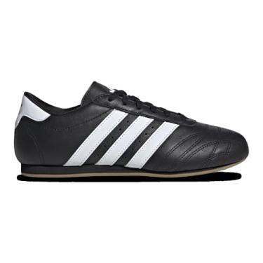 Imagem de adidas Originals Tênis feminino de renda Taekwondo, preto/branco/chiclete, 5