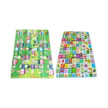 Imagem de Tapete De Atividades Para Bebês Grande 180x120cm, Brinquedo De Quebra-