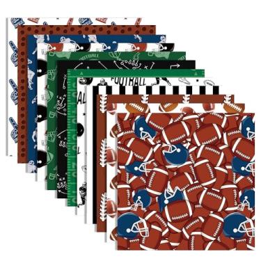 Imagem de BHNACIER 24 Folhas De Papel Com Padrão Futebol Esportivo 12" X Scrapbook Campo Rúgbi Dupla Face Esporte Decorativo Para Fazer Cartões Suprimentos Diário