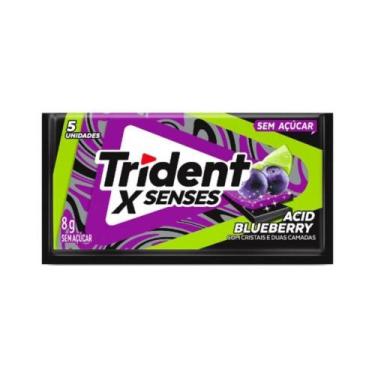 Imagem de Chiclete XSenses Blueberry Trident 8g