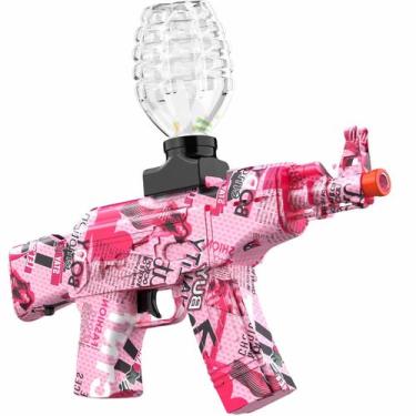 Imagem de Brinquedo Arma Gel Blaster Automática Lança Bolinhas De Gel - cores al