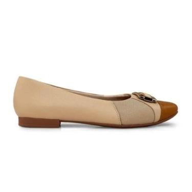 Imagem de Sapatilha Usaflex Feminina Bico Quadrado Joanetes AG4003-Feminino