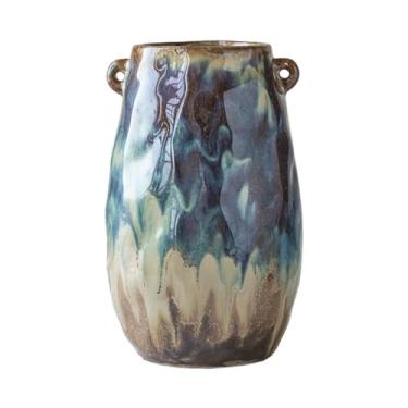 Imagem de Vasos Sonhadores e Coloridos Pequeno Vaso de Duas Orelhas Hotel e Cama e Café da Manhã Ornamentos Artísticos Vaso de Mesa