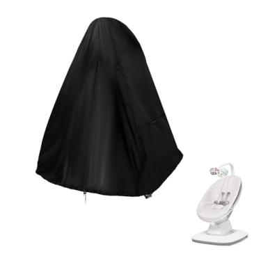 Imagem de Kasla Capa de balanço para bebês, impermeável e resistente, capas para balanços infantis, serve para balanço de bebê MamaRoo de 4 mães (apenas capa, 61 cm L L x 91 cm A)