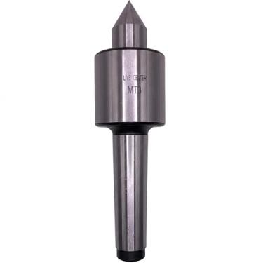 Imagem de Ponta Giratória para Torno Mecânico Morse Taper 3 MT3 CM3 Live Center Leve de Alta Precisão Industrial Ferramenta de Usinagem para Suporte de Peças em Rotação Resistente em Aço Temperado e Retificado