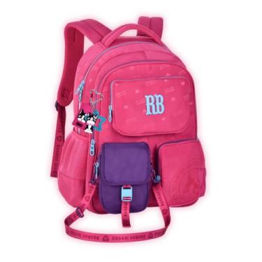 Imagem de Mochila Costas Rebecca Bonbon 2 Em 1 Bolsinha Shoulder Bag Cor:Rosa, R