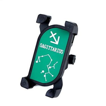Imagem de Suporte Universal Giratório 360 Ajustável para Celular em Bicicleta de Guidão com Padrões Constelação Smartphone Aperto Seguro Lonas Borracha Macia e Plástico Super