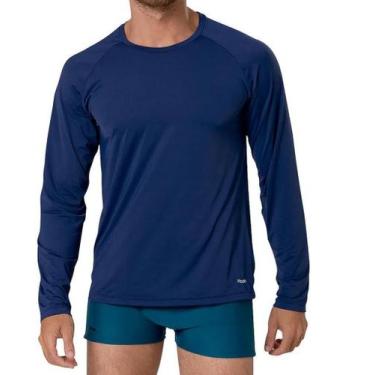 Imagem de Camiseta Manga Longa Proteção UV+50 Mash Adulto ref. 309.01, Azul, Mar
