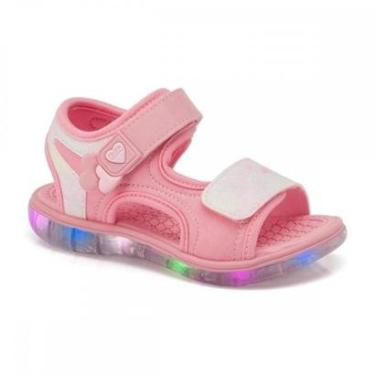 Imagem de Sandalia Klin 229022 Papete Light Led Menina Infantil-Feminino