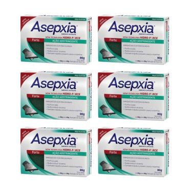 Imagem de Sabonete Asepxia 80G Formula Forte - Kit Com 6Un