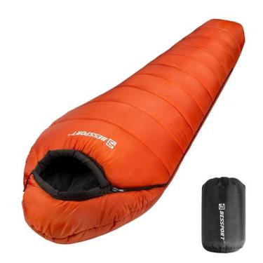 Imagem de Saco de dormir Bessport Mummy 230x80x55cm 2kg Cold Weather