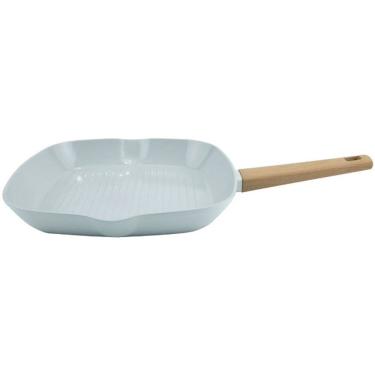 Imagem de Grill Induçao Antiaderente Norma REV Ceramico 2,1L Cinza