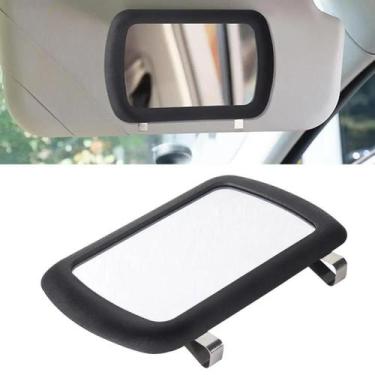 Imagem de Espelho Cosmético Portátil Para Carro Com Visor Solar, Espelho Decorat