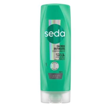 Imagem de Condicionador Seda Cachos Definidos 190ml Frasco Verde - Hidratação In