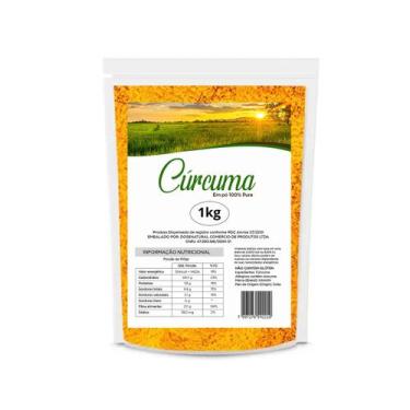 Imagem de Cúrcuma em Pó 100% Pura índia Importado Premium - Curcuma, 1kg
