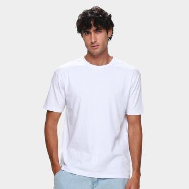 Imagem de Camiseta Nicoboco Lively Masculina, Branco, P
