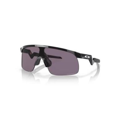 Imagem de Óculos de Sol Oakley Resistor Polished Black Prizm Grey - Linha Juveni