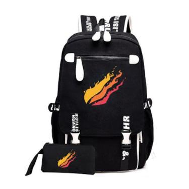 Imagem de Mochila Prestonplayzs Kids School com bolsa de lápis 30x16x46cm - yiwe