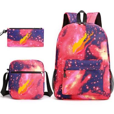 Imagem de Conjunto de mochilas escolares Prestonplayzs Cartoon Kids Nylon - yiwe