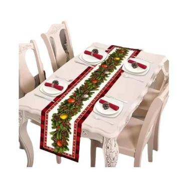 Imagem de Feliz Natal 2024, Caminho De Mesa Para Decoração De Casa, Xmas, Navida