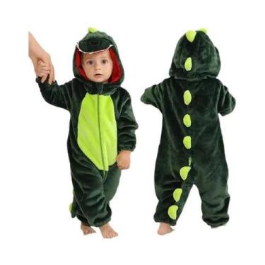 Imagem de Macacão de Flanela para Bebê MICHLEY Carnaval, Fantasia de Capivara co