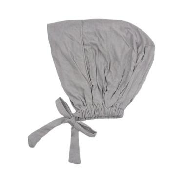 Imagem de Touca Hijab Modal Feminina, Turbante Interno Com Cordão, Lenço Islâmic