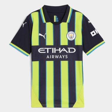Imagem de Camisa Manchester City Infantil Away 24/25 Torcedor Puma-Unissex