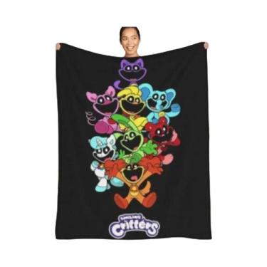 Imagem de Cobertor Infantil Macio E Confortável Com Estampa 3D De Desenho Animad