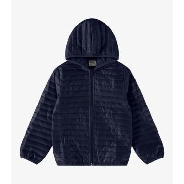 Imagem de Jaqueta Infantil Feminina Em Microfibra Rovi Kids Azul, 4, Azul