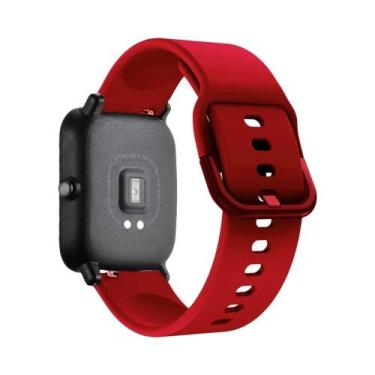 Imagem de Pulseira De Silicone 20mm 22mm Para Amazfit GTS 2/3/4 Mini GTR 2/3/4 B