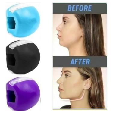 Imagem de Aparelho Para Exercitar Mandíbula Músculos Jaw-X Maxilar, Azul