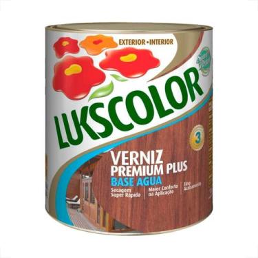 Imagem de Verniz lukscolor base agua brilhante filtro solar 900ml