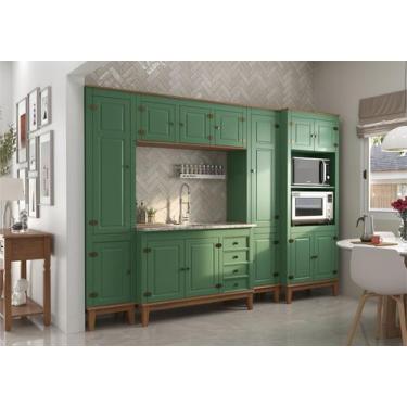 Imagem de Cozinha Modulada 5 peças - Apaixone&Decore, Verde