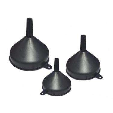 Imagem de Kit 3 Funil de Plastico Cozinha Dosador Universal M P e PP - Plasduran