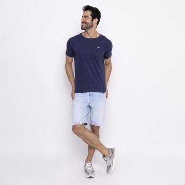 Imagem de Camiseta Industrie Básica Bordada Holanda Algodão Premium Masculina-Masculino