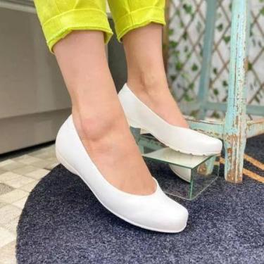 Imagem de Sapatilha Feminina Modare Ultra Conforto Branco 7016.400, 37, Branco