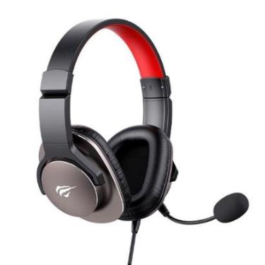 Imagem de Headset Gamer Havit Gamenote, 50mm, PS4, XBOX, Preto e Vermelho - H2030S-Unissex