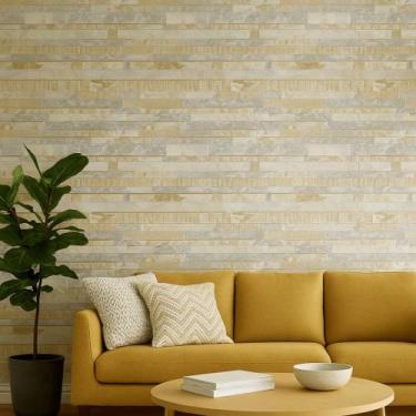 Imagem de Papel De Parede Vinilico Tabua Rolo 0,53x10m Vinil PVC - Plast.co