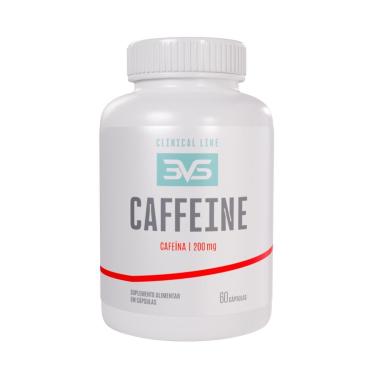 Imagem de Cafeína 200mg Fórmula Com Máxima Concentração 60 Cápsulas Sem Sabor 3VS Nutrition-Unissex