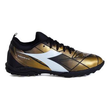 Imagem de Chuteira Diadora Masculina Squadra II X Society Preto 43 PRETO/DOURADO/BRANCO Diadora-Masculino