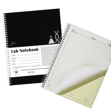 Imagem de Caderno de Laboratório Varpotle 50 Conjuntos Autocopiativos 22x28 cm