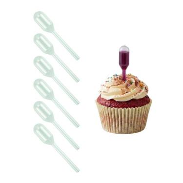 Imagem de Ampola Saborizante Enfeite Docinho Gourmet Brigadeiro 1ml 50unid - UDl