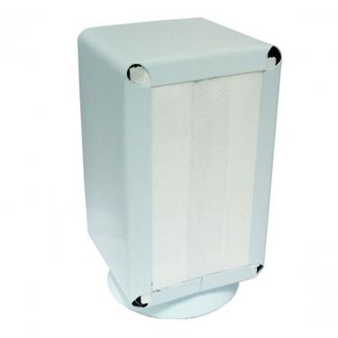 Imagem de Kit Porta Guardanapo Tv Aço Preto-branco para Restaurante em Aço Branco Higipack